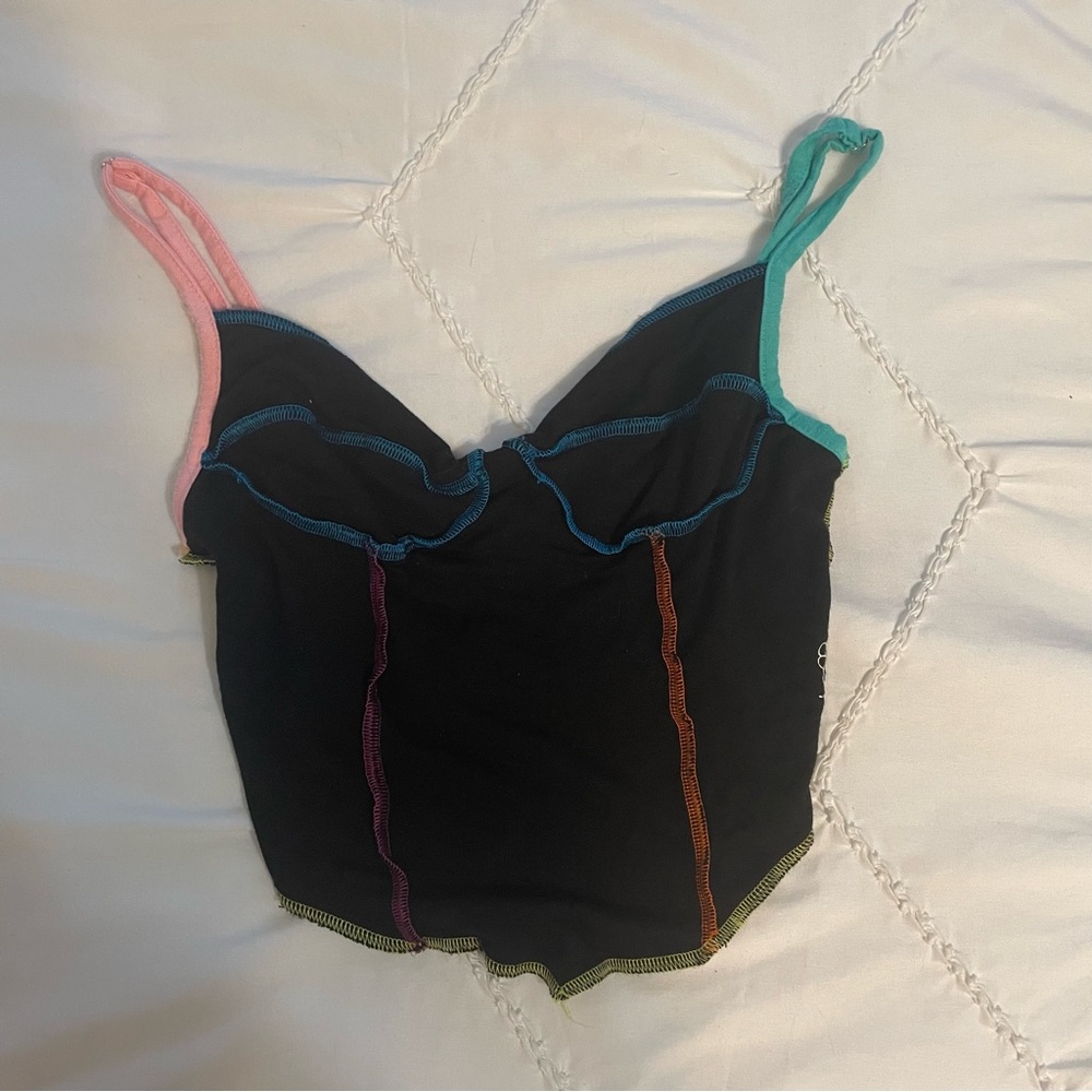 Omighty Black Tank Top